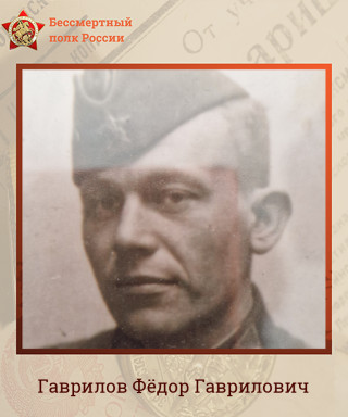 Гаврилов Фёдор Гаврилович