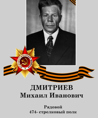 Дмитриев Михаил Иванович